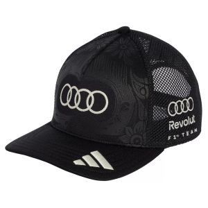 adidas Men's Audi Driver Adjustable Hat, Black