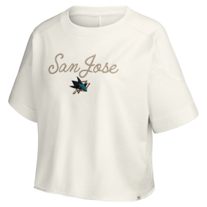 Fanatics NHL Women's San Jose Sharks Signature Off White NHL T-Shirt, Medium - $50.00 at DICK'S Sporting Goods