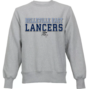 Ohiopyle Prints Ohiopyle Prints Men's Belleville East High School Gray Crewneck Sweatshirt, XL - $49.99 at DICK'S Sporting Goods