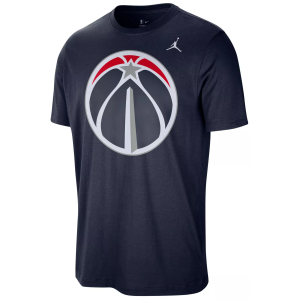 Jordan Jordan Men's Washington Wizards Navy Logo T-Shirt, Small, Blue - $42.00 at DICK'S Sporting Goods