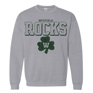 Pel Athletic Pel Athletic Men's Westfield High School Gray Crewneck Sweatshirt, Medium - $39.99 at DICK'S Sporting Goods