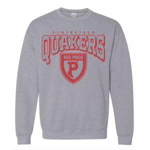 Pel Athletic Pel Athletic Men's Plainfield High School Gray Crewneck Sweatshirt, XXL - $39.99 at DICK'S Sporting Goods