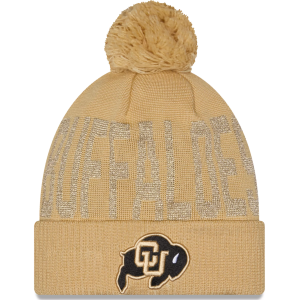 New Era Colorado Shimmer Pom Knit Beanie, Women's, Black