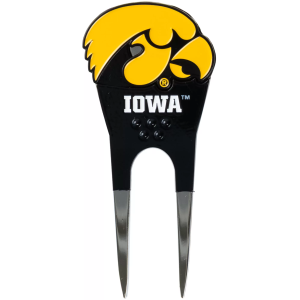 Team Golf CMC Design Iowa Hawkeyes Divot Tool with Custom Shaped Removable Marker, Green - $24.99 at DICK'S Sporting Goods