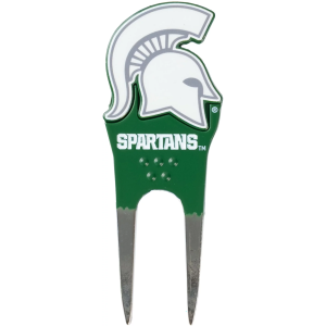 Team Golf CMC Design Michigan State Spartans Divot Tool with Custom Shaped Removable Marker, Green - $24.99 at DICK'S Sporting Goods