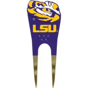 Team Golf CMC Design LSU Tigers Divot Tool with Custom Shaped Removable Marker, Green - $24.99 at DICK'S Sporting Goods