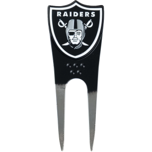 Team Golf CMC Design Las Vegas Raiders Divot Tool with Custom Shaped Removable Marker, Green - $24.99 at DICK'S Sporting Goods