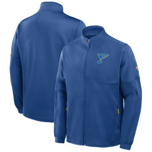 Fanatics NHL St. Louis Blues Authentic Pro Rink Poly Jacket, Men's, Small, Blue - $135.00 at DICK'S Sporting Goods