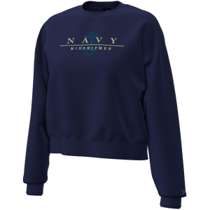 Under Armour Under Armour Women's Navy Midshipmen Icon Crewneck Sweatshirt, Medium, Blue - $90.00 at DICK'S Sporting Goods
