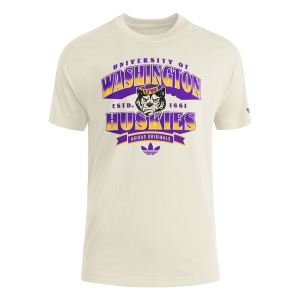 Adidas adidas Women's Washington Huskies Originals T-Shirt, Small, White - $50.00 at DICK'S Sporting Goods