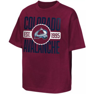 Outerstuff NHL Youth Colorado Avalanche Maroon Shot Speed T-Shirt, Small, Red - $35.00 at DICK'S Sporting Goods