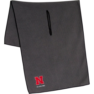 Team Effort Team Effort Nebraska Cornhuskers 19" x 41" Microfiber Golf Towel, Gray - $34.99 at DICK'S Sporting Goods