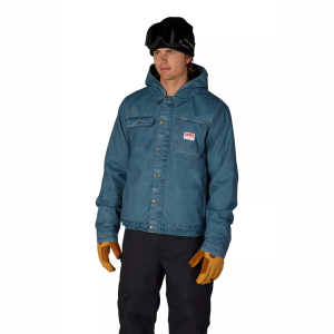 686 686 Men's Deconstructed Denim Insulated Jacket, Medium, Indigo Denim - $299.95 at DICK'S Sporting Goods