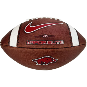 Nike Arkansas Razorbacks Official Game Football, Red