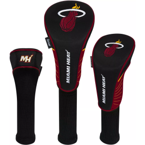 Team Effort Team Effort Miami Heat Headcovers - 3 Pack - $69.99 at DICK'S Sporting Goods