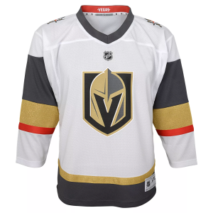 NHL Toddler Vegas Golden Knights White Away Replica Jersey, Boys', 3T