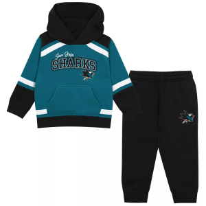 NHL Toddler San Jose Sharks Ice Explorer Apparel Set, Boys', 2T