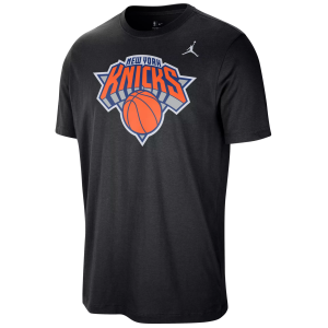 Jordan Jordan Men's New York Knicks Black Logo T-Shirt, Small - $42.00 at DICK'S Sporting Goods