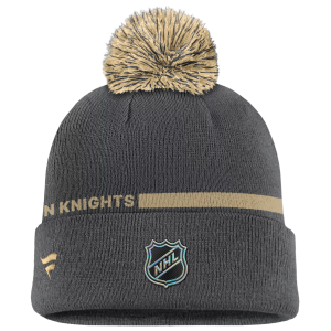 Fanatics NHL Men's Vegas Golden Knights Alternate Logo Cuffed Knit Pom Beanie, Gray - $36.00 at DICK'S Sporting Goods