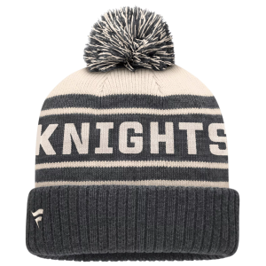 Fanatics NHL Men's Vegas Golden Knights Repose Cuffed Knit Pom Beanie, White - $30.00 at DICK'S Sporting Goods