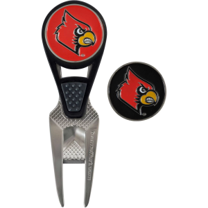 Team Effort Team Effort Louisville Cardinals CVX Divot Tool and Ball Marker Set, Green - $24.99 at DICK'S Sporting Goods