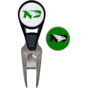 Team Effort Team Effort North Dakota Fighting Hawks CVX Divot Tool and Ball Marker Set, Green - $24.99 at DICK'S Sporting Goods
