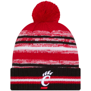 New Era Adult Cincinnati Bearcats Red Cheer Knit Hat, Men's