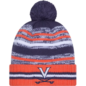 New Era New Era Adult Virginia Cavaliers Navy Cheer Knit Hat, Men's, Blue - $24.99 at DICK'S Sporting Goods