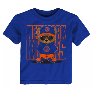 Outerstuff NBA Toddler New York Knicks Teddy Fan T-Shirt, Boys', 2T, Blue - $22.00 at DICK'S Sporting Goods