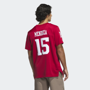 adidas Adult Indiana Hoosiers Fernando Mendoza 2026 CFP National Champions Football Jersey, Men's, Medium, Red