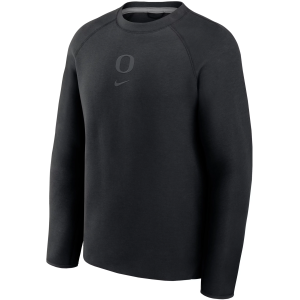 Nike Men's Oregon Ducks Tech Fleece Crewneck Sweatshirt, XL, Black