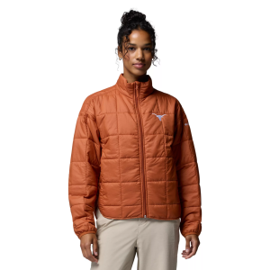 Columbia Columbia Women's Texas Longhorns Sienna Hill Full-Zip Quilted Jacket, Small, Orange - $120.00 at DICK'S Sporting Goods