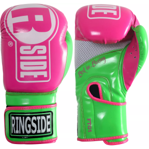 Ringside Ringside Women's Apex Bag Boxing Gloves, 8 oz., Pink/Green/White - $79.99 at DICK'S Sporting Goods