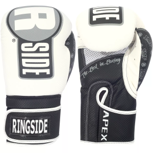Ringside Ringside Apex Bag Boxing Gloves, Men's, 16 oz., White/Black - $79.99 at DICK'S Sporting Goods