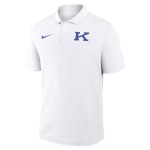 Nike Men's Kentucky Wildcats Power K Victory Polo, Small, White