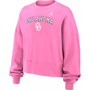 Nike Nike Youth Oklahoma Sooners Boxy Crewneck Sweatshirt, Small, Red - $55.00 at DICK'S Sporting Goods