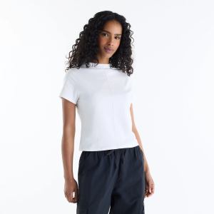 New Balance Women's Athletics Crafted T-Shirt, XL, Sea Salt