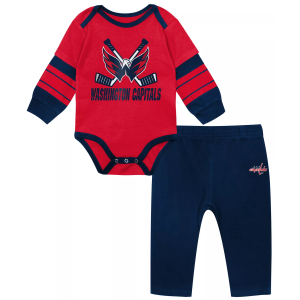 NHL Infant Washington Capitals Little Sniper Apparel Set, Boys', 12M
