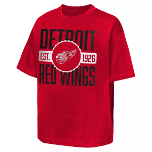 Outerstuff NHL Youth Detroit Red Wings Red Shot Speed T-Shirt, Small - $35.00 at DICK'S Sporting Goods