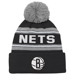 Outerstuff NBA Youth Brooklyn Nets Jacquard Cuff Knit Hat, Black - $25.00 at DICK'S Sporting Goods