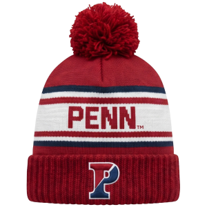 League-Legacy League-Legacy Adult University of Pennsylvania Quakers Crimson Pom Knit Beanie, Men's, Red - $18.74 at DICK'S Sporting Goods
