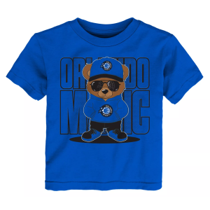 NBA Toddler Orlando Magic Teddy Fan T-Shirt, Boys', 2T, Blue