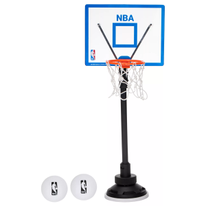 Franklin NBA High Bounce Ball with Bucket