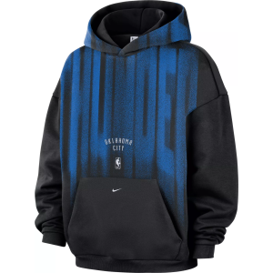 Nike Adult Oklahoma City Thunder Worn With Obsession Standard Issue Game Theater Team Hoodie, Men's, XXL, Black