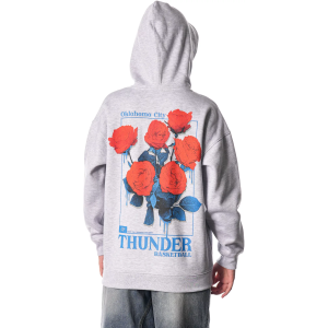 The Wild Collective The Wild Collective Women's Oklahoma City Thunder Flower Grey Full Zip Hoodie, Medium, Gray - $27.73 at DICK'S Sporting Goods