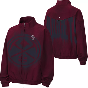 Nike Nike Youth Denver Nuggets Worn With Obsession Standard Issue Game Theater Dri-FIT Woven Jacket, Small, Red - $125.00 at DICK'S Sporting Goods