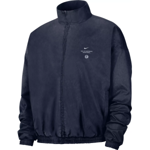Nike Adult Dallas Mavericks Worn With Obsession Standard Issue Game Theater Calm Woven Jacket, Men's, XL, Blue