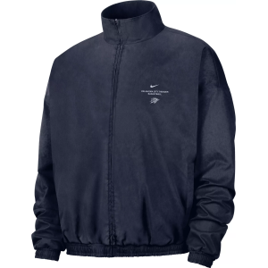 Nike Adult Oklahoma City Thunder Worn With Obsession Standard Issue Game Theater Calm Woven Jacket, Men's, Medium, Blue