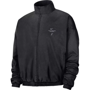Nike Adult San Antonio Spurs Worn With Obsession Standard Issue Game Theater Calm Woven Jacket, Men's, XXL, Black