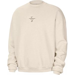 Nike Adult Cleveland Cavaliers Worn With Obsession Standard Issue Stretch Crew Sweatshirt, Men's, XXL, White